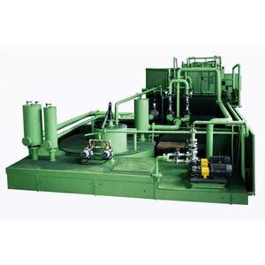 Système de refroidissement central industriel 500 L/h 150 psi Filtre à cartouche Raccord à bride AC 220V 50Hz Vert - Product Image 1