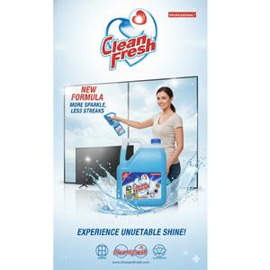 Liquide de nettoyage professionnel pour vitres et surfaces 5 L, pour fenêtres, miroirs, portes vitrées, vitrines, disponible au meilleur prix - Product Image 5