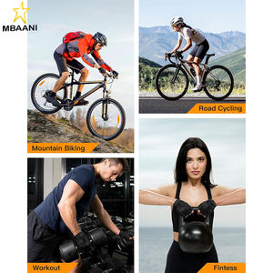 Guantes de Levantamiento de Pesas para Hombre y Mujer, Guantes de Ciclismo, Guantes para Bicicleta, para Ciclismo, Entrenamiento, Gimnasio y Paseos - Product Image 6