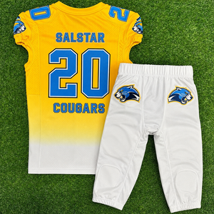 Uniformes de Fútbol Americano Personalizados, Ropa de Fútbol Americano Sublimada, Camiseta de Fútbol Americano - Product Image 4