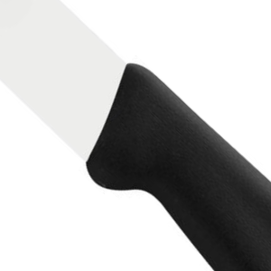 Cuchillos para carne modernos con mango ergonómico negro y hoja de acero inoxidable lisa para el hogar, cocina, restaurante y corte de carne - Product Image 6