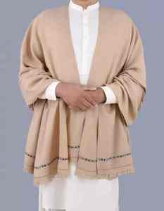 Men Traditional Winter Wool <b>Shawl</b> Soft Warm Solid Breathable Elegant <b>Wrap</b> - Product Image 5