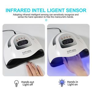 Lampada UV Professionale SUN X23MAX 81LED per Asciugatura Rapida di Tutti i Gel per Unghie, Potente Asciugatore per Manicure e Salone - Product Image 5
