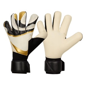 Gants de gardien de but de football haut de gamme pour matchs et entraînements professionnels, paume en latex, haute adhérence, antidérapants, design respirant, pour hommes - Product Image 1