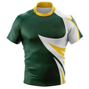 Nouveautés : Vente en gros de maillots de rugby personnalisés avec nom d'équipe, vêtements de sport imprimés numériquement, uniformes de rugby respirants - Product Image 5