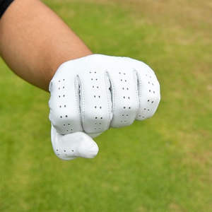 Gants de golf premium pour hommes, respirants, en cuir Cabretta, gants de golf professionnels pour l'entraînement, gants de golf personnalisés à vendre - Product Image 4