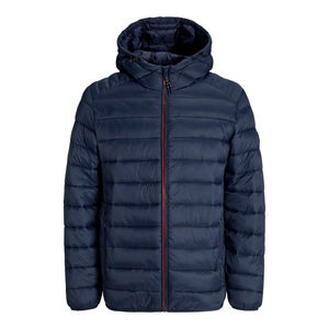 Abrigos de Invierno Personalizados para Hombre, Chaqueta Larga y Cálida con Capucha, Chaqueta Acolchada Informal, Chaqueta Cortavientos, Chaqueta Larga Acolchada - Product Image 1