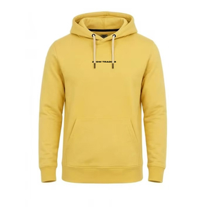 Sweat-shirt à capuche unisexe pour homme, 100% coton, doublure respirante en polaire, manches longues, vêtements décontractés d'hiver - Product Image 2