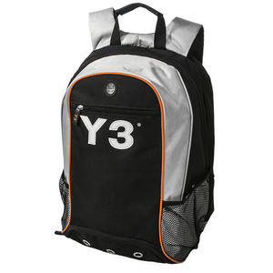 Sac de raquette unisexe haut de gamme en polyester noir/argent - Product Image 4