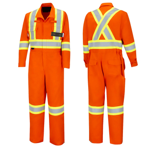 Uniforme de Trabajo de Seguridad Personalizado para Hombre, Overoles de Alta Visibilidad, Ropa de Trabajo Reflectante, Overol de Alta Visibilidad, Uniforme de Trabajo a Precio Económico - Product Image 3