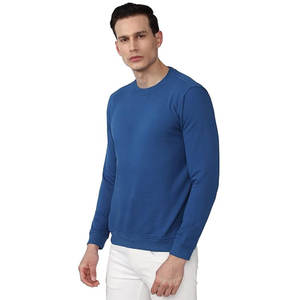 320g Spring Loose <b>Fit</b> Hoodless Crew Neck Sweatshirt, Custom Embroidered Logo Printed T-Shirt, Unisex Sports Shirt Printed - Product Image 2