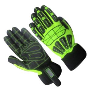 Guantes de Trabajo Resistentes para Mecánicos con Agarre Antideslizante y Protección Contra Impactos TPR – Equipo de Seguridad Profesional - Product Image 3