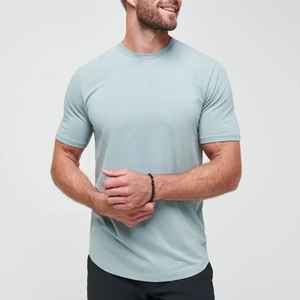 T-shirt de sport 100% coton véritable, respirant et confortable, de haute qualité, vêtements de fitness, nouvelle arrivée, t-shirt de sport à bas prix, qualité supérieure. - Product Image 5