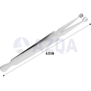 Pinzas Profesionales de Acero Inoxidable de Alta Calidad para la Instalación y Extracción de Barras de Piercing Corporal - Product Image 2