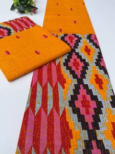 All New Custom Morocco Wax Print Cotton <b>Fabric</b> for Dresses Shirts Bags Fashion Crafts with OEM Service Hitjem Export - Product Image 6