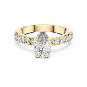 Anillo de Diamante Moissanita de Plata 925, Joyería Fina - Product Image 1