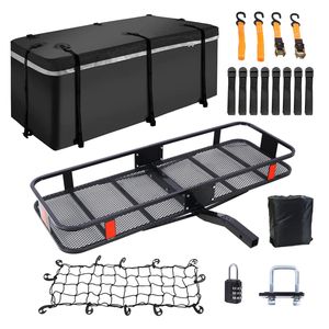 60 "X 21" attacco con attacco di traino Cargo cesto impermeabile 13 piedi cubi borsa da carico 500 libbre che trasporta capacità di peso attacco braccio pieghevole - Product Image 1