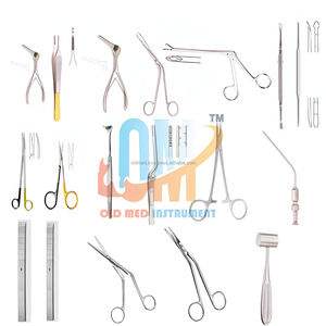ชุดเครื่องมือผ่าตัดเสริมจมูก OldMed Instruments สำหรับศัลยกรรมหู คอ จมูก ผลิตจากเหล็กกล้าไร้สนิมเกรดทางการแพทย์ สามารถนึ่งฆ่าเชื้อและนำกลับมาใช้ใหม่ได้ - Product Image 1
