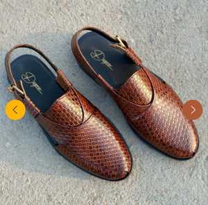 Sandales artisanales marron pour hommes, de qualité supérieure, confortables et légères, à prix bas et faible MOQ. - Product Image 6