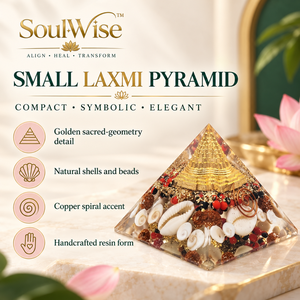Amber Resin Carved Pyramid Sculpture <b>Ornament</b> <b>Shell</b> Bead Feng Shui Decor Gift Craft - Product Image 2