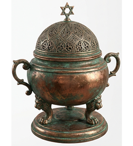 Brass Incense <b>Burners</b> Spiritual Religious Eco-Friendly Traditional Antique Finish Living Room Meditation Prayers - Product Image 1