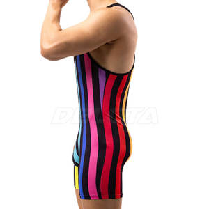 Combinaisons de lutte pour adultes respirantes, de qualité supérieure, au design unique, nouvelle arrivée, vente chaude, dernier style - Product Image 3