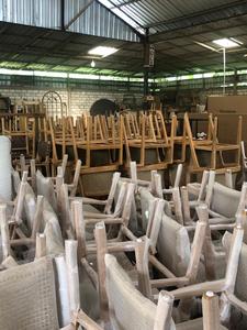 Fabricant de chaises en corde d'extérieur en gros, fauteuil de jardin en teck, style scandinave, résistant aux intempéries, approvisionnement direct en usine en gros - Product Image 6