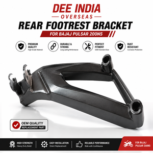 Soporte de Reposapiés Trasero OEM para Motocicleta Bajaj Pulsar 200NS, Soporte de Reposapiés Izquierdo y Derecho, Pieza de Repuesto - Product Image 2