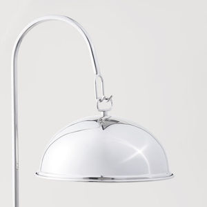 Plat à chafing de luxe en argent avec motif ajouré arabe et poignée suspendue pour buffet et traiteur - Product Image 3