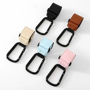 Gancho para Cochecito de Bebé de Cuero PU, Clip Duradero para Bolsas, Multiusos, para Botellas, Ropa, Colgador de Macetas, para Todas las Estaciones, Hecho en China, para el Hogar y Exteriores - Product Image 5