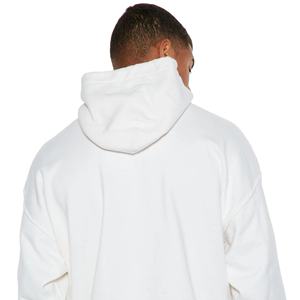 Sweat-shirt à capuche en molleton de haute qualité, vêtements streetwear, logo imprimé en relief, coton mélangé surdimensionné, sweat-shirts pour hommes - Product Image 6