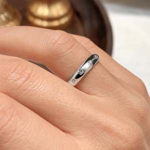 Bague de promesse en or massif 9K 10K 14K 18K avec diamant de laboratoire rond, sertie sur toute la surface, certifiée IGI, couleur DEF, clarté VS VVS - Product Image 6