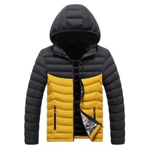 Chaqueta de Plumón Personalizada con Logotipo OEM de Alta Calidad, Chaqueta Gruesa con Capucha para Hombre, Chaqueta Bomber Brillante de Invierno Personalizada para Hombre - Product Image 2