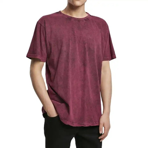 Ensemble T-shirt et short en maille respirante grande taille, effet délavé, coupe oversize, impression numérique, logo personnalisé, faible MOQ, fabriqué au Pakistan - Product Image 1