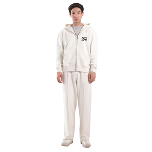 Sweat à capuche zippé personnalisé avec logo pour femme, en molleton épais, avec cordon de serrage, style streetwear, vente en gros - Product Image 6