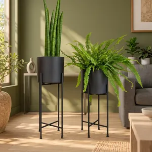 Macetas Modernas para Plantas de Interior y Jardineras Decorativas para Suculentas, Cactus, Plantas Raras y Decoración Elegante para el Hogar y el Jardín - Product Image 5