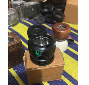 Traditional Round Sandalwood Incense <b>Burner</b> with <b>Essential</b> <b>Oil</b> Diffuser Plastic Construction <b>for</b> Desktop Use - Product Image 2