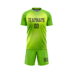 Unisex Short Sleeve Plain Blank Soccer Wear Set New Design for Adults Direct Factory Manufacture Reasonable Price Sports - Product Image 2