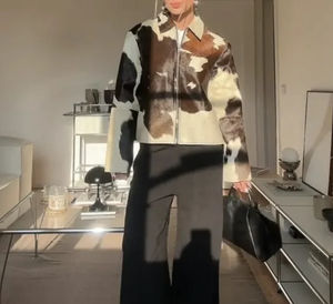 Veste en cuir pour femme, style mode urbaine, 100% cuir, haute qualité, service OEM - Product Image 2