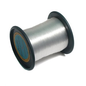 Fil à perler en nylon transparent rond de haute qualité, 0,20 mm - 1000 mètres, haute élasticité, pour travaux manuels DIY - Product Image 2
