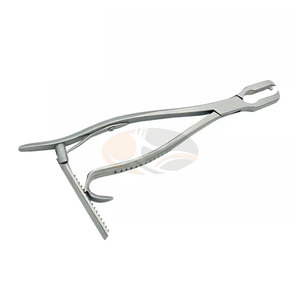 Pinza de sujeción ósea Kern Premium de alta resistencia con mandíbulas dentadas de acero inoxidable, instrumento quirúrgico ortopédico para una sujeción segura - Product Image 6