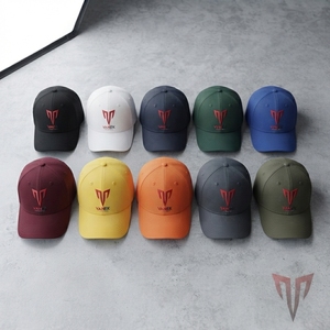 VANEK INTERNATIONAL Unisex <b>Baseball</b> Hat Embroidered Logo Gray Adjustable Fit Casual 100% Cotton Breathable Summer Wear for - Product Image 5
