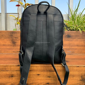 Custom Design Real Genuine Leather <b>Backpacks</b> <b>for</b> <b>Women</b> Laptop Book Bag <b>Black</b> <b>Backpack</b> Unisex Large Travel <b>Backpack</b> Bag <b>for</b> Men's - Product Image 5