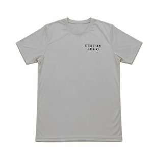 เสื้อยืดออกกำลังกายผ้าโพลีเอสเตอร์ 100% ระบายอากาศ ซับเหงื่อ สำหรับฤดูร้อน ฟิตเนส และการออกกำลังกาย รับผลิตตามสั่งขายส่ง - Product Image 1