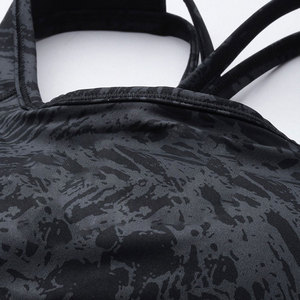 Sujetador Deportivo Sin Costuras para Mujer, Talla Grande, Tejido Elástico Cómodo, Ropa Deportiva con Soporte para Correr, Fitness, Gimnasio, Entrenamiento, Logotipo Frontal - Product Image 5