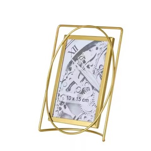 Premium Interior Craft Metal Glass <b>Picture</b> <b>Frame</b> Modern Photo Display Home Decor - Product Image 5