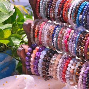 Bracelet en quartz rose naturel <span class=keywords><strong>de</strong></span> 8 mm, perles <span class=keywords><strong>de</strong></span> cristal <span class=keywords><strong>de</strong></span> guérison rondes authentiques, bracelets, plus <span class=keywords><strong>de</strong></span> 100 <span class=keywords><strong>variétés</strong></span>, bijoux, cadeau, vente en gros - Product Image 3