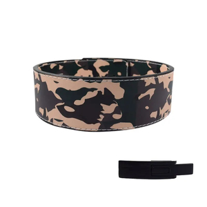 Ceintures de musculation en cuir de vachette pour adultes, vente directe usine, avec boucle de sécurité et chaîne, imperméables, pour entraînement fitness et dips - Product Image 2