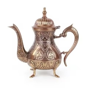 Traditional Serve Arabic Metal Dallah Coffee Pot for Coffee Presentation Home Use - Product Image 4