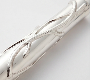 Stainless Steel Wedding Cake Knife Server <b>Set</b> With Twisted Handle Design Perfect For Celebrations And Anniversaries - Product Image 2